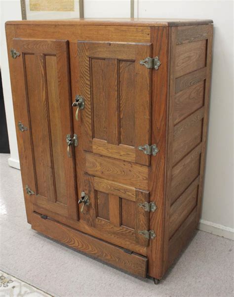 old metal three door ice box|antique ice box price guide.